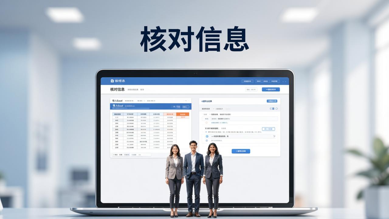 信息核对工具有哪些？推荐「核对信息」简单高效，学校企业都在用
