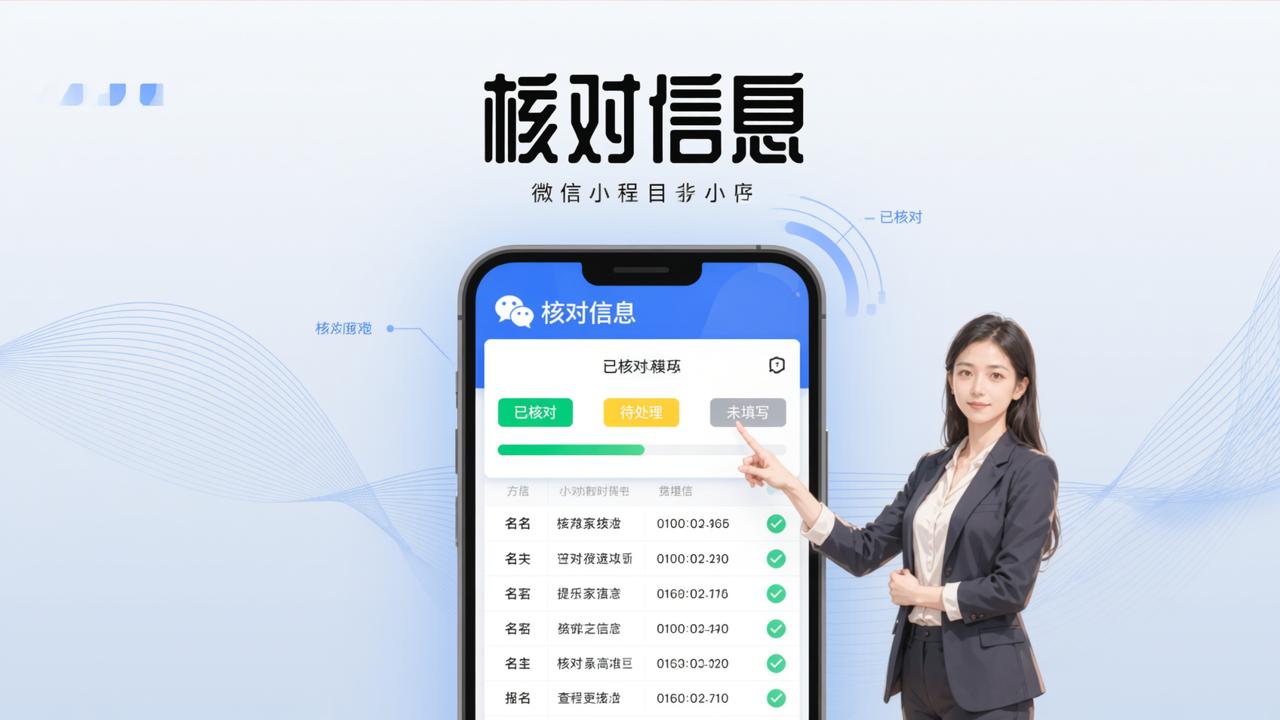 核对表数据怎么浏览查看？「核对信息」浏览核对数据功能，随时查看核对进度