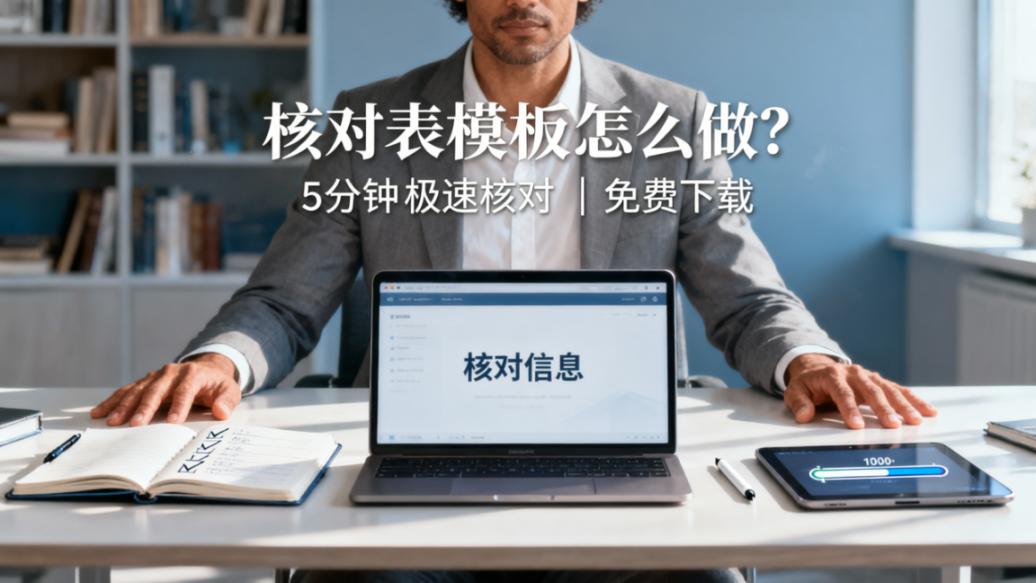 核对表模板怎么做？「核对信息」核对表模板免费下载，演示表快速体验