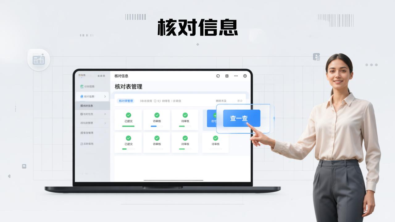 数据核对记录怎么查看？「核对信息」查看核对记录功能，随时了解核对进度