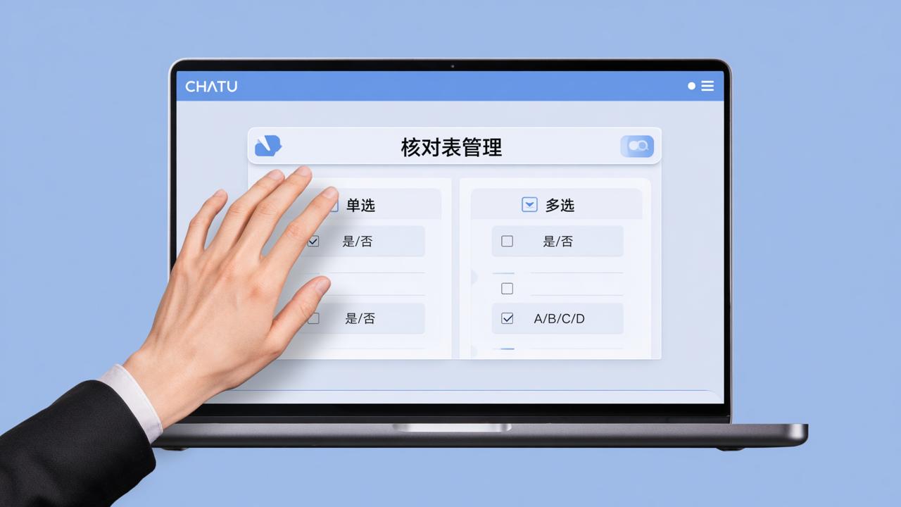 核对表单选多选怎么设置？「核对信息」自定义选项，灵活管理核对填写