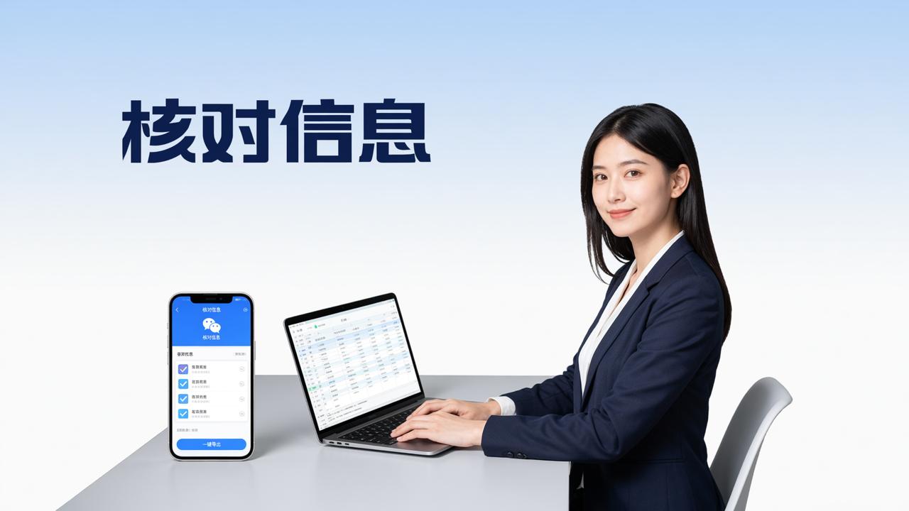 客户信息一年一核，Excel来回改到版本混乱？核对信息，扫码自查错漏实时标记一键导出定稿
